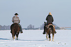 riders in the snow