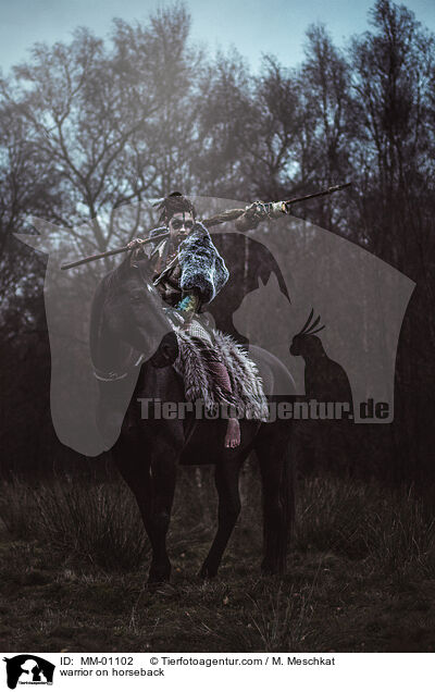 warrior on horseback / MM-01102