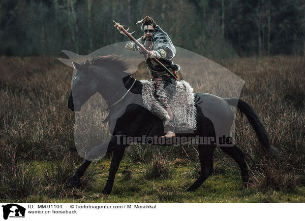 warrior on horseback / MM-01104