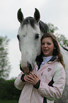 woman with Holsteiner horse