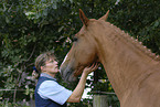 woman with horse