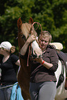 woman with Irish Tinker