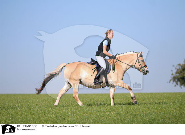 Reiterin / horsewoman / EH-01060