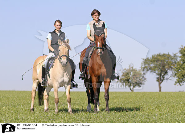 Reiterin / horsewoman / EH-01064